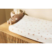 Housse matelas à Langer Jersey 50x70cm - Animal Friends Housse matelas à Langer Jersey 50x70cm - Animal Friends
