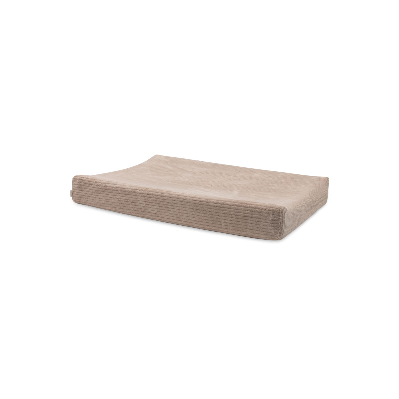 Housse matelas à Langer 50x70cm Cloudy Rib Milky Coffee