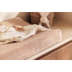 Housse matelas à Langer 50x70cm Cloudy Rib Milky Coffee Housse matelas à Langer 50x70cm Cloudy Rib Milky Coffee