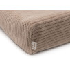 Housse matelas à Langer 50x70cm Cloudy Rib Milky Coffee Housse matelas à Langer 50x70cm Cloudy Rib Milky Coffee