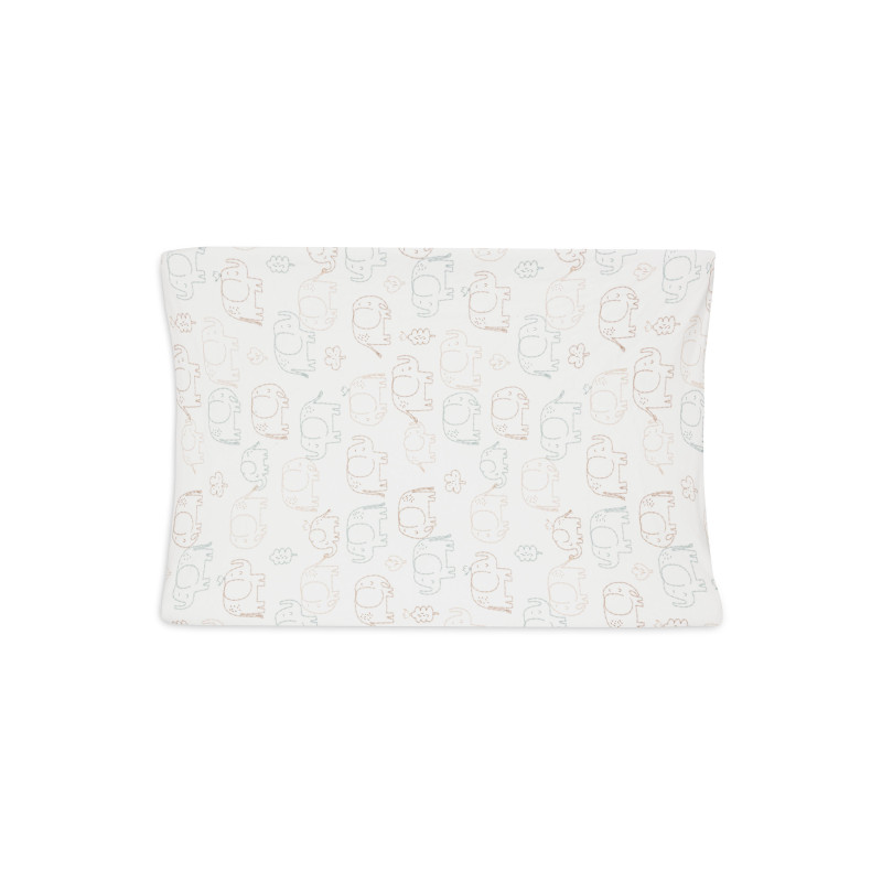 Housse matelas à Langer Jersey 50x70cm - Elephant Tales