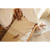 Drap Berceau 75x100cm - Kangaroots & Dusty Dot Drap Berceau 75x100cm - Kangaroots & Dusty Dot