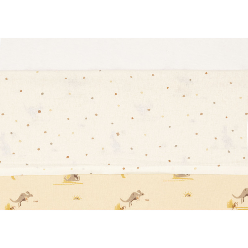 Drap 120x150cm - Kangaroots & Dusty Dot