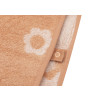 Poncho de Bain Éponge Jacquard Réversible - Flower