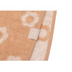 Poncho de Bain Éponge Jacquard Réversible - Flower