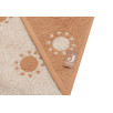 Cape de Bain Éponge 75x75cm Jacquard - Sun