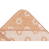 Cape de Bain Éponge 75x75cm Jacquard - Flower Cape de Bain Éponge 75x75cm Jacquard - Flower
