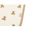 Couverture Berceau 75x100cm Little Waffle - Mini Teddy Bear