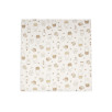 Lange Gaze de Coton Small 70x70cm - Miffy Family Farm - 3 Unités