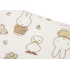 Lange Gaze de Coton Small 70x70cm - Miffy Family Farm - 3 Unités
