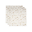 Lange Gaze de Coton Small 70x70cm - Miffy Family Farm - 3 Unités