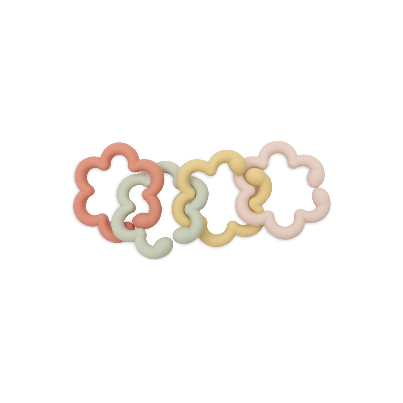 Jeu d'Anneaux Silicone - Flowers
